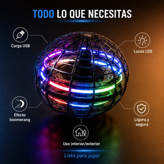 AeroSpin™ | Spinner Volador LED