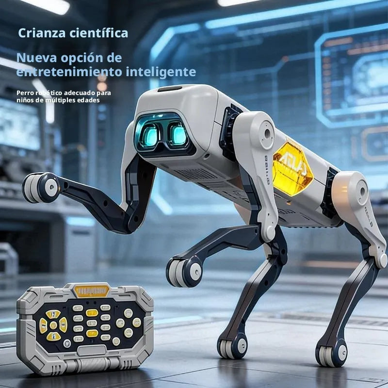 Perro Robot Inteligente con IA Control por Voz y Control Remoto
