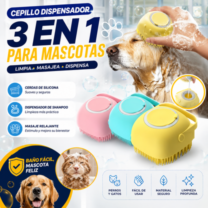 Cepillo Silicona Cuadrado