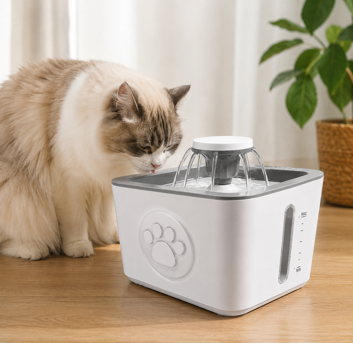 AquaCare™ - Fuente De Agua Para Mascota 2.5 L