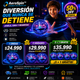 AeroSpin™ | Spinner Volador LED