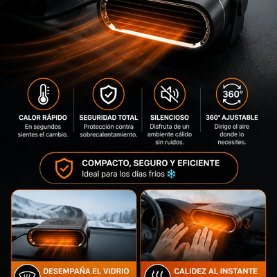 G - Mini Calefactor para auto