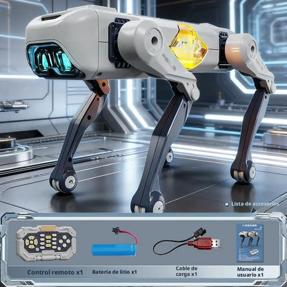 Perro Robot Inteligente con IA Control por Voz y Control Remoto