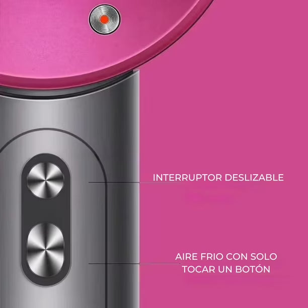 Secador de Pelo Iónico Supersónico 1600W con Accesorios Profesionales 💨✨